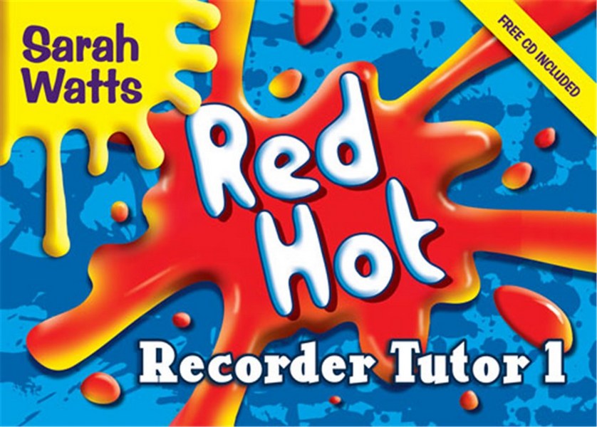 Vorderes Coverbild Red hot Recorder Tutor vol.1 (+CD)