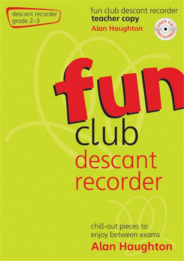 Vorderes Coverbild Fun Club Descant Recorder Grade 2-3