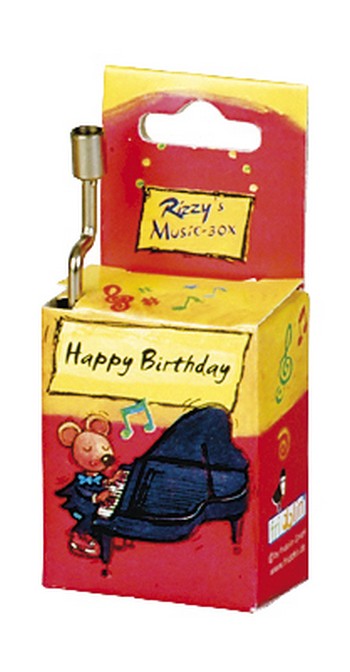 Vorderes Coverbild Spieluhr Happy Birthday