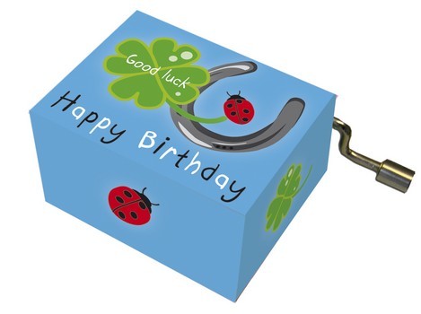 Vorderes Coverbild Spieluhr Happy Birthday