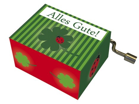Vorderes Coverbild Spieluhr Happy Birthday