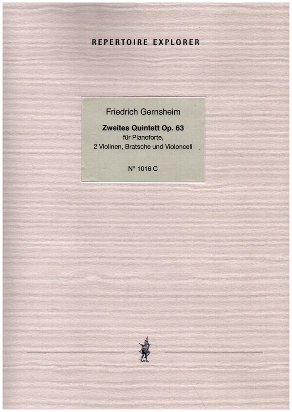Vorderes Coverbild Zweites Quintett op.63