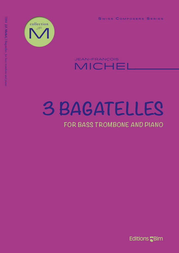 Vorderes Coverbild 3 Bagatelles