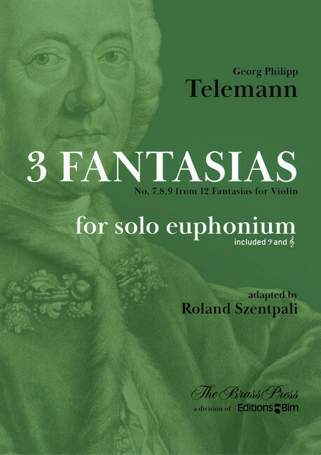 Vorderes Coverbild 3 Fantasias No. 7,8,9 from 12 Fantasias for Violin