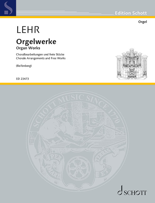 Vorderes Coverbild Orgelwerke