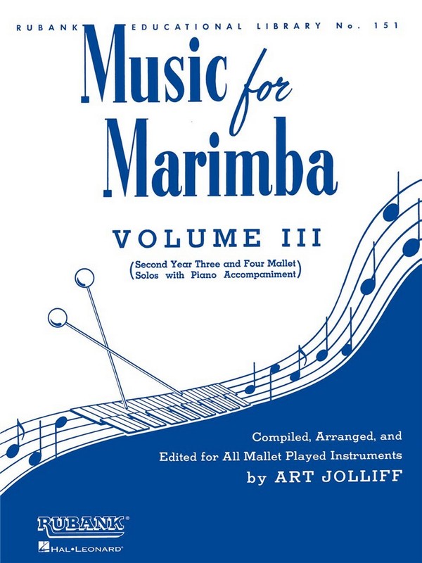 Vorderes Coverbild Art Jolliff, Music for Marimba - Vol. III