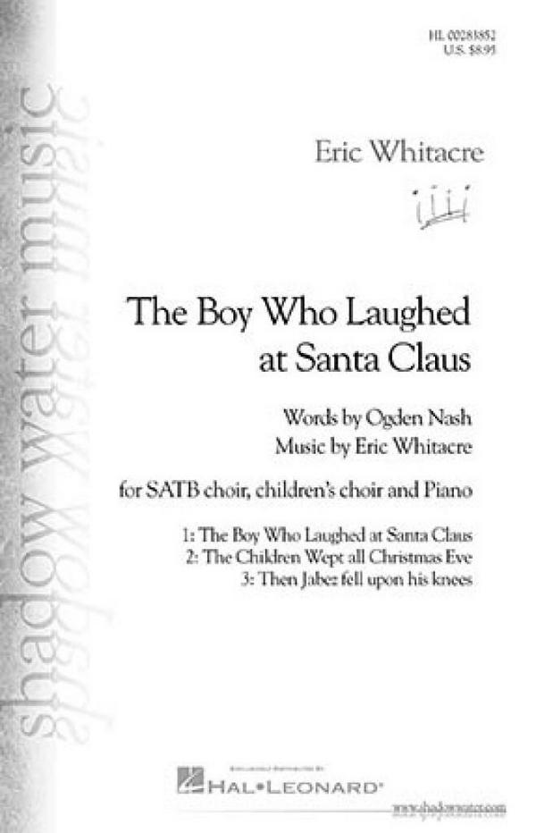 Vorderes Coverbild Eric Whitacre, The Boy Who Laughed At Santa Clause