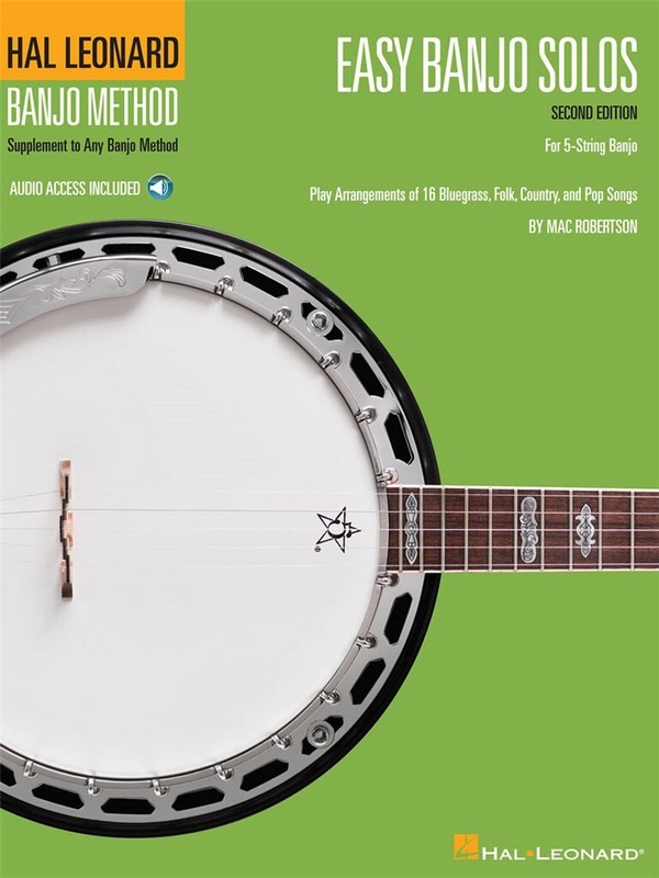 Vorderes Coverbild Easy Banjo Solos (+Online-Audio)
