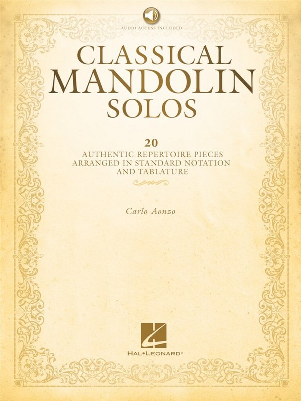 Vorderes Coverbild Classical Mandolin Solos