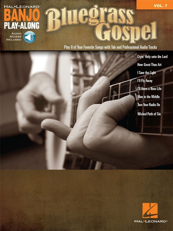 Vorderes Coverbild Bluegrass Gospel  (+Online-Audio)