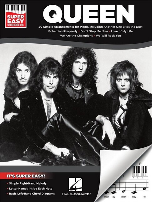 Vorderes Coverbild Queen - Super Easy Songbook