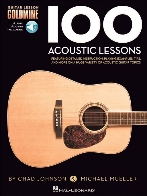 Vorderes Coverbild 100 Acoustic Lessons (+Online Audio)