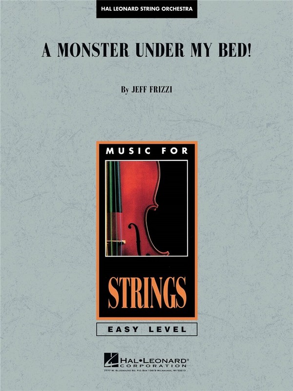 Vorderes Coverbild Jeff Frizzi, A Monster Under My Bed!