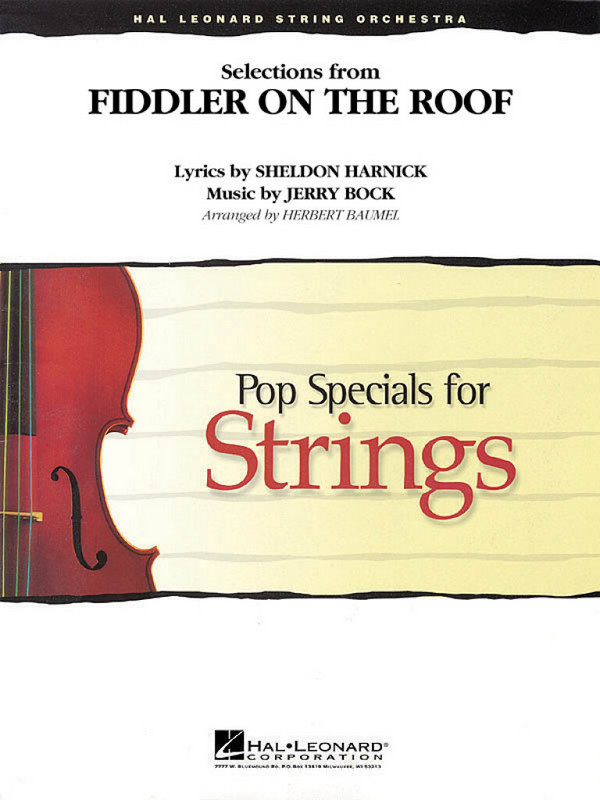 Vorderes Coverbild Selections from Fiddler on the Roof