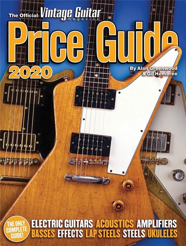 Vorderes Coverbild The Official Vintage Guitar Magazine Price Guide 2020