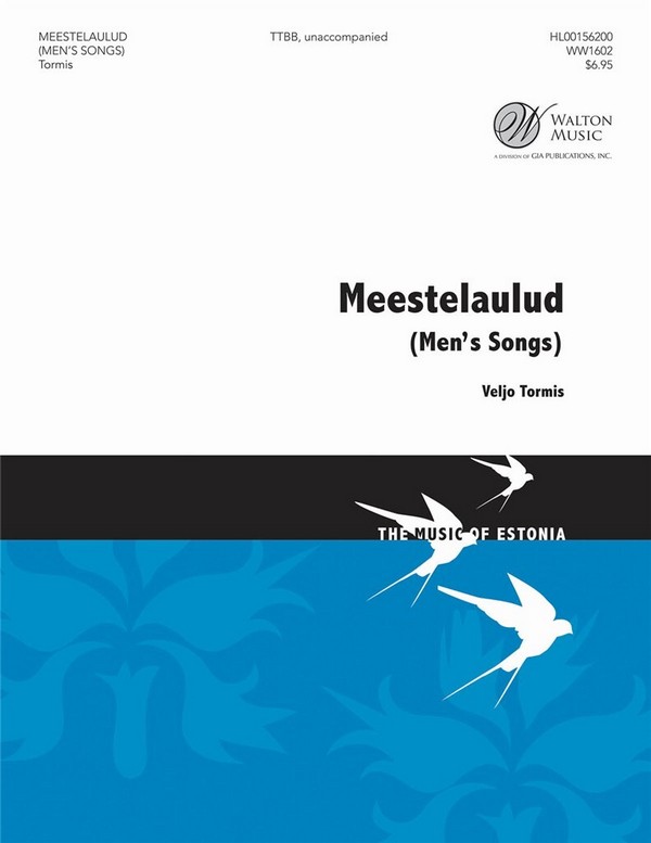 Vorderes Coverbild Meestelaulud (Men's Songs)