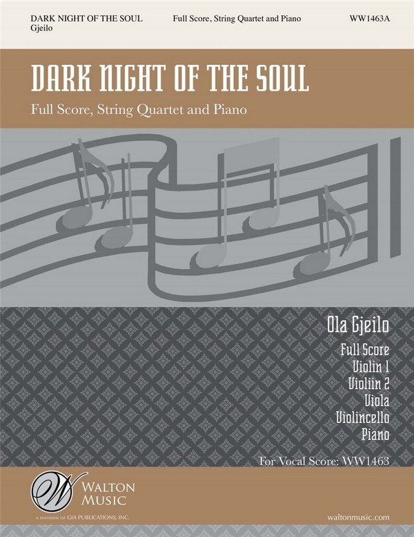 Vorderes Coverbild Ola Gjeilo, Dark Night of the Soul