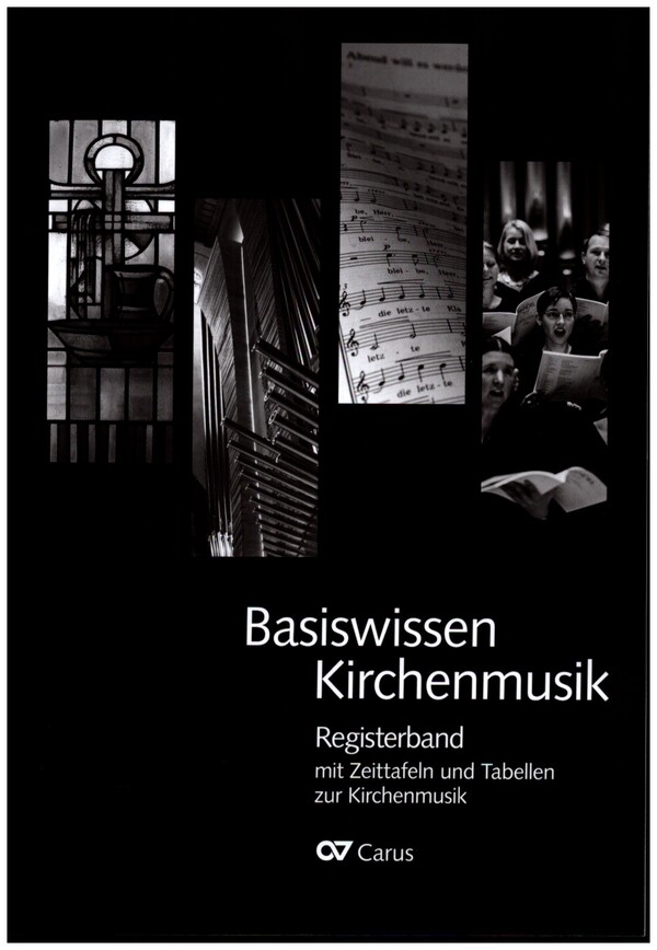 Vorderes Coverbild Basiswissen Kirchenmusik