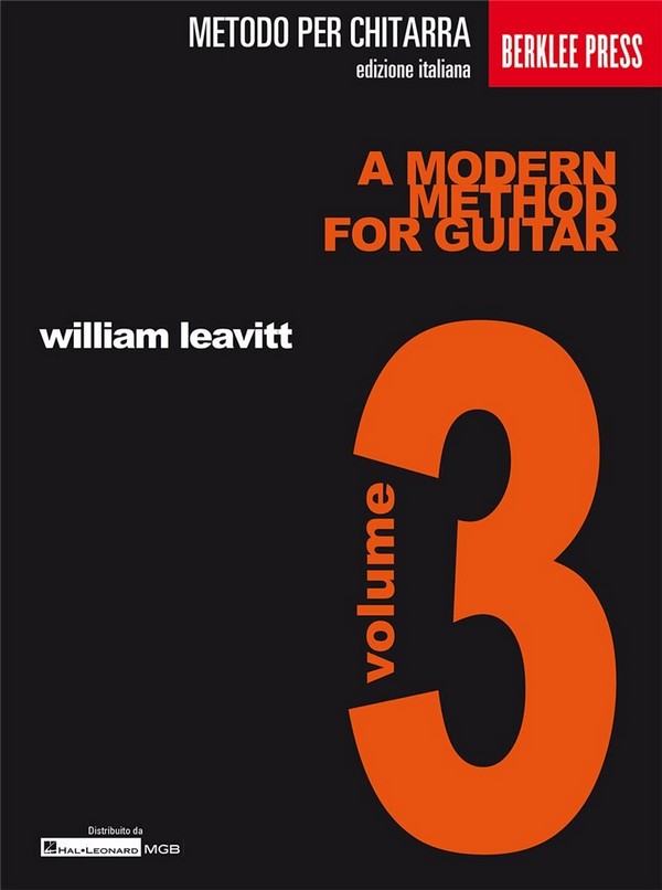 Vorderes Coverbild Metodo moderno per chitarra volume 3