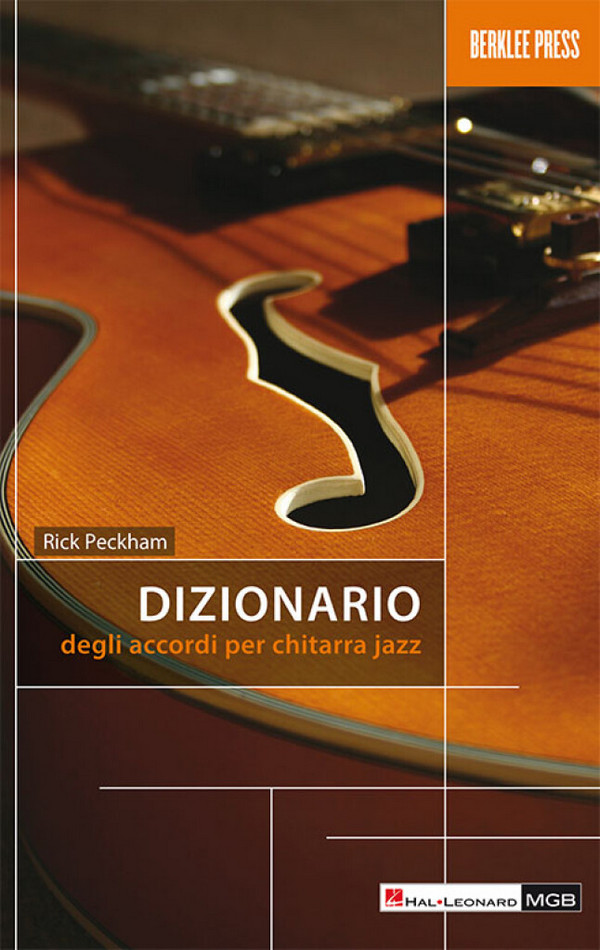 Vorderes Coverbild Dizionario degli accordi per chitarra jazz