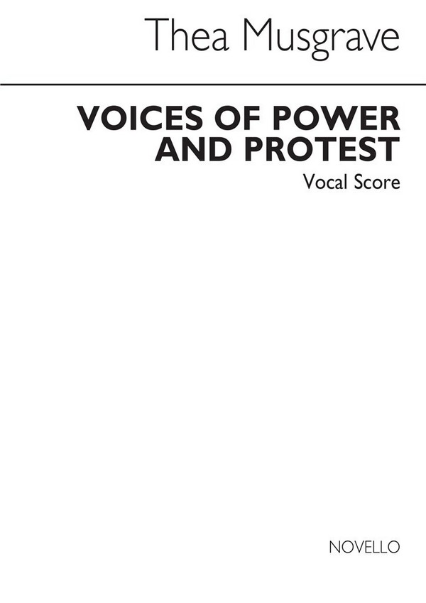 Vorderes Coverbild Voice Of Power And Protest