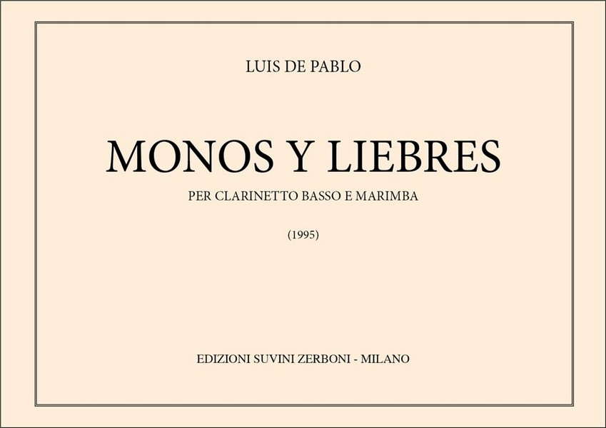 Vorderes Coverbild Monos Y Liebres (1995)