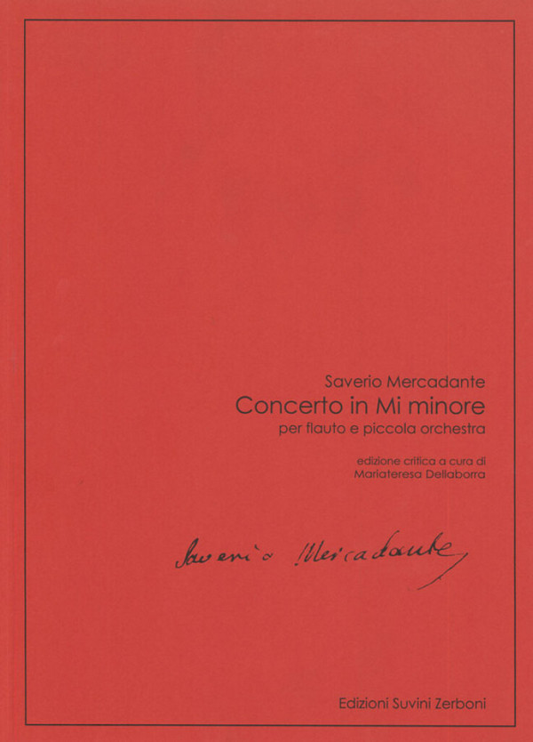 Vorderes Coverbild Concerto in Mi minore